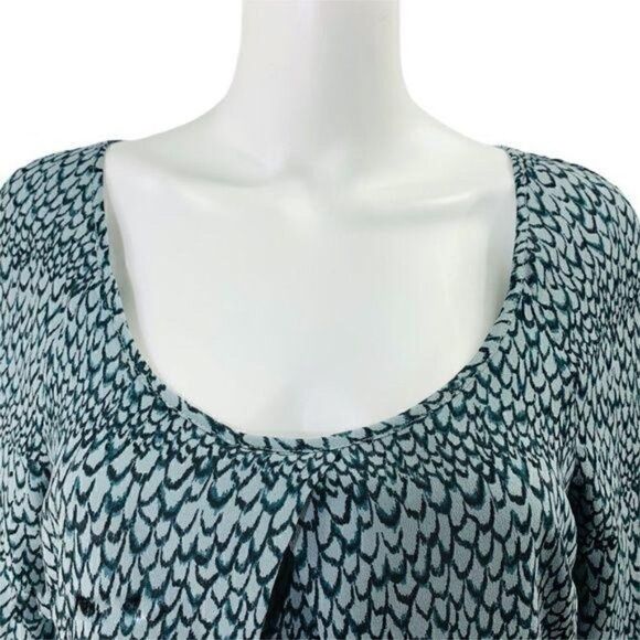 Jack by BB Dakota Dress Boho Gray Skyler Scoop Neck M - Picture 5 of 10